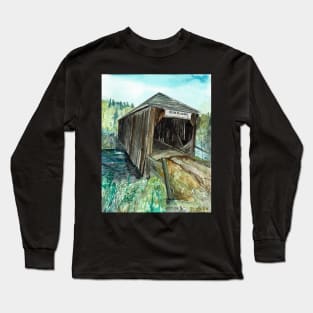 Nelson Hollow Bridge (Mill Brook #5) Long Sleeve T-Shirt